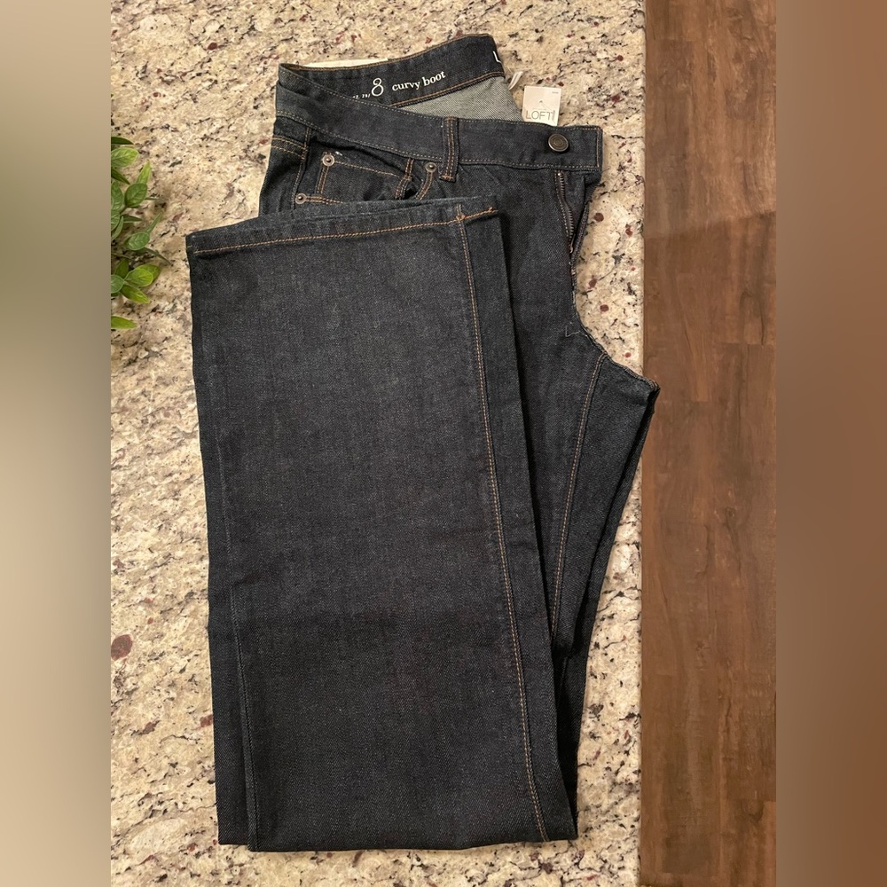 LOFT Women’s Jeans in Deep Indigo